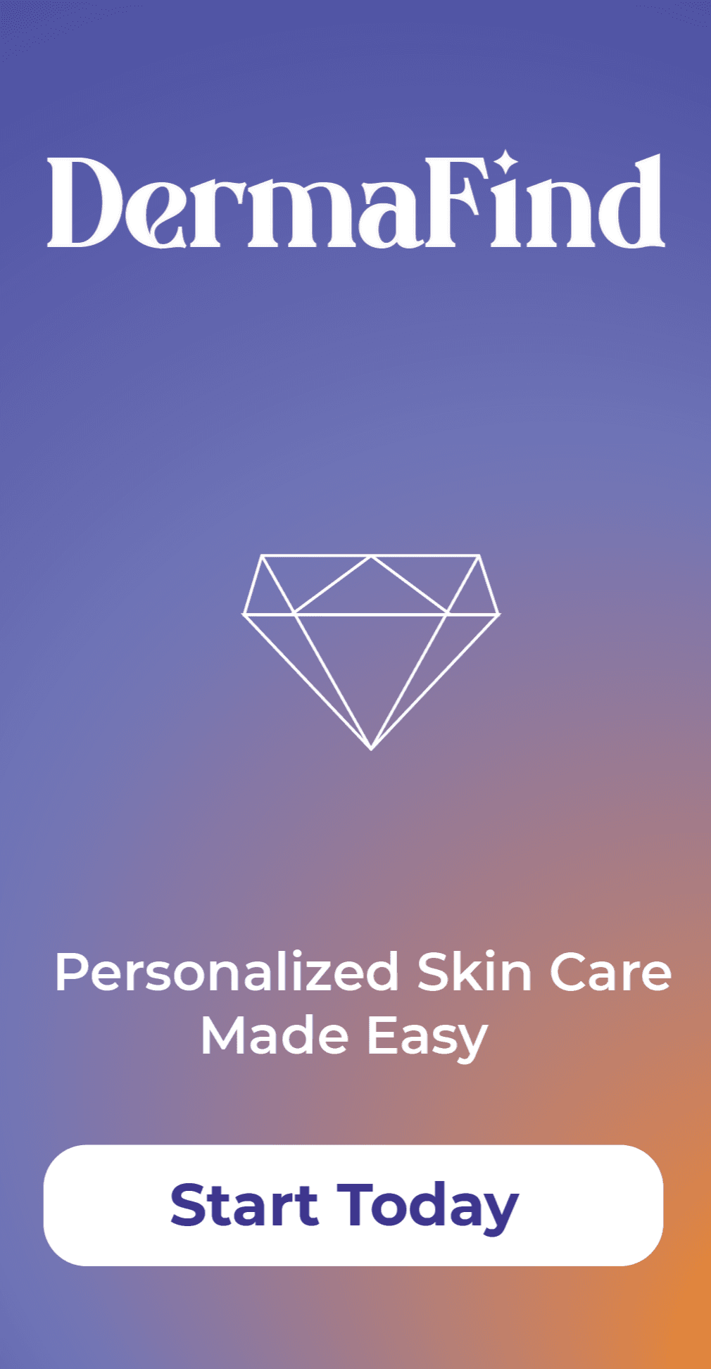 Dermafind app screen